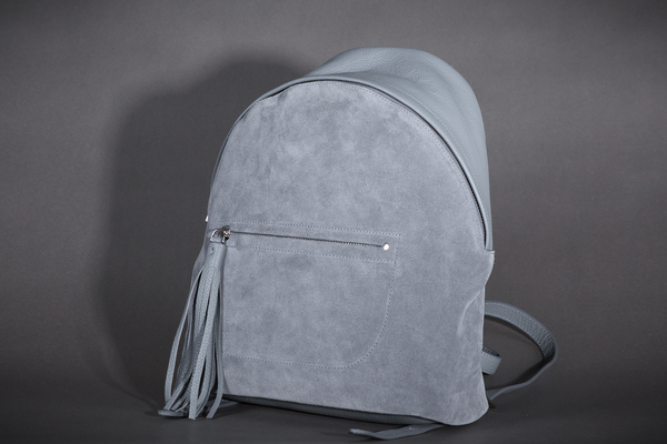 Chelsea Suede Leather Mix Backpack