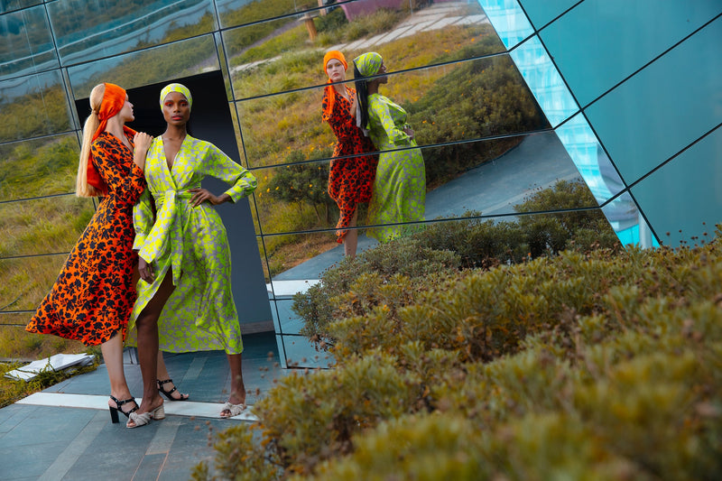 HEMERA® AGRO PURE SILK KIMONO DRESSES