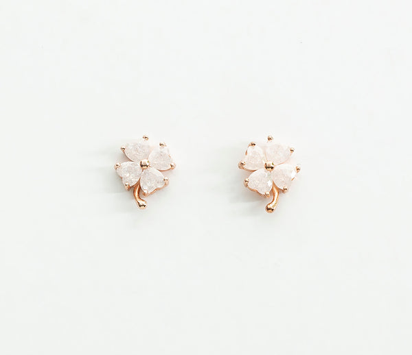 Heart Flowers Earrings