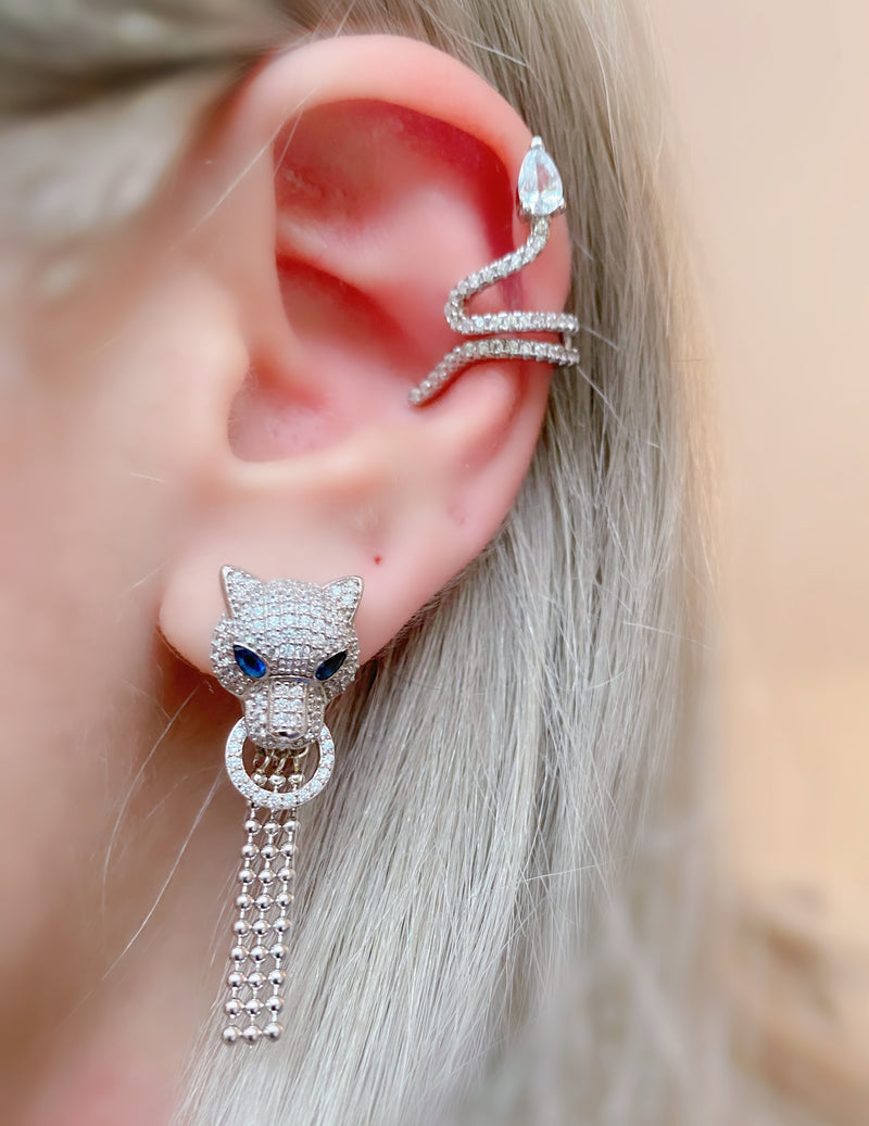 Panthere Swarovski Earrings