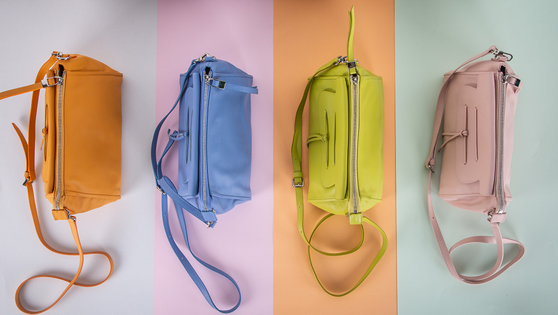 Stardust Leather Crossbody Bag
