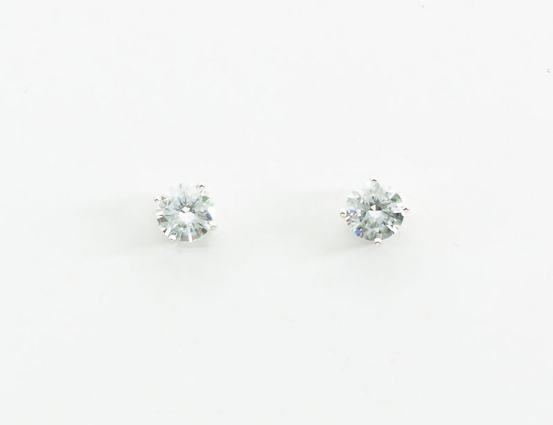 Floral Earrings with Swarovski Crystals