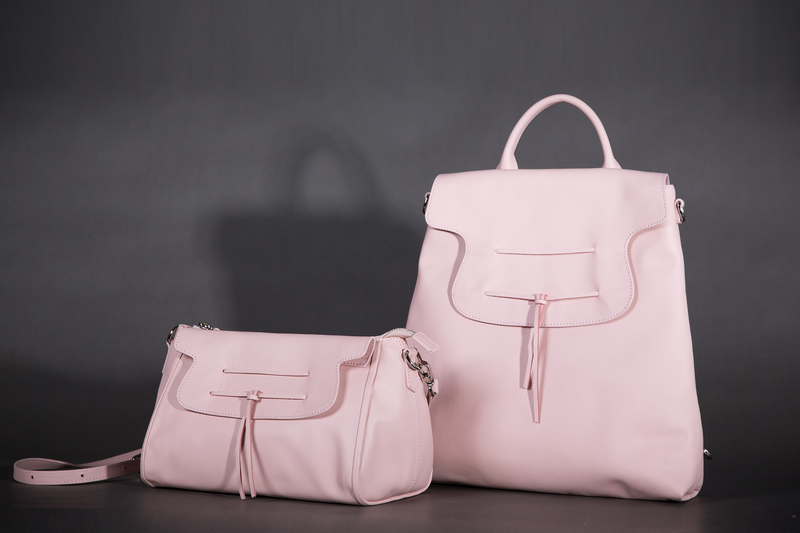 Rainbow Soft Leather Backpack