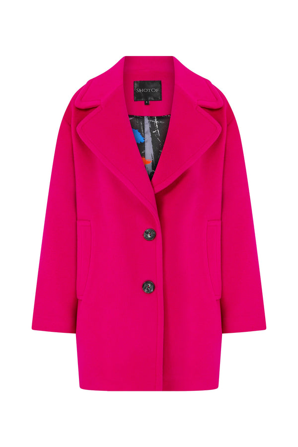 MORISE ROSE COLE CASHMERE & WOOL COAT