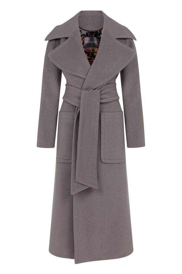Kiki Dove Klee Cashmere & Wool Coat