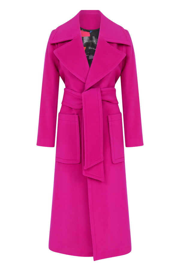 KİKİ ROSE COLE CASHMERE & WOOL COAT