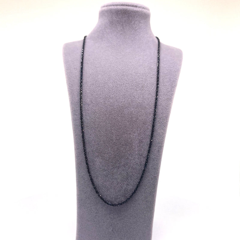 Icon Black Necklace