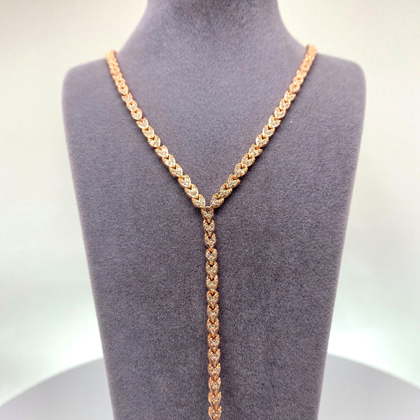 Crystal Line Necklace